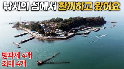 경남 섬 좌대 방파제 낚시 가볼만한 곳, 삼천포 저도 낚시 채비 미끼 포인트 및 조황 정보[출처:유튜브-낚시한끼]